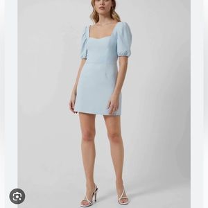 French Connection Whisper Cutout Back Dress